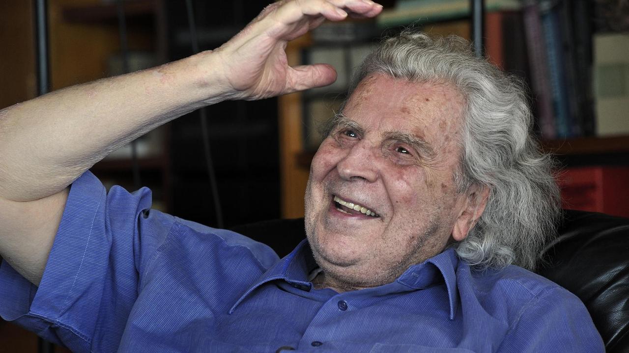 Der Komponist Mikis Theodorakis Der Komponist Mikis Theodorakis
