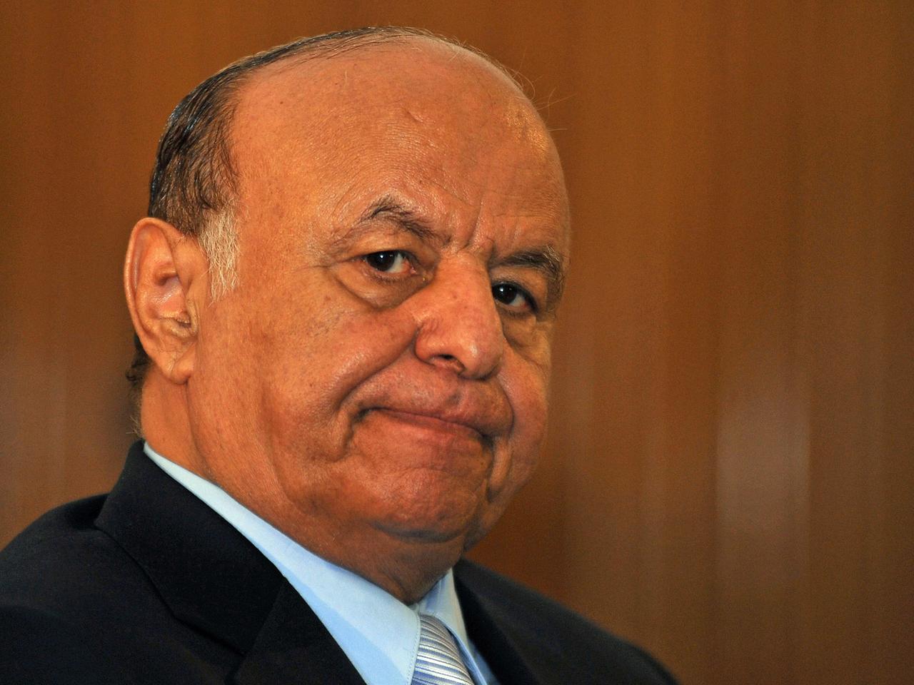 Der jemenitische Präsident Abed Rabbo Mansur Hadi Der jemenitische Präsident Abed Rabbo Mansur Hadi