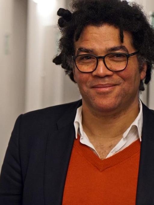 Der kulturpolitische Korrespondent der Wochenzeitung "Die Zeit", Ijoma Mangold zu Gast bei Deutschlandfunk Kultur in Berlin