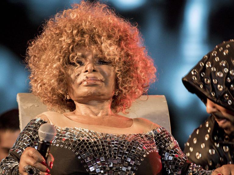 Die brasilianische Samba-Sängerin Elza Soares
