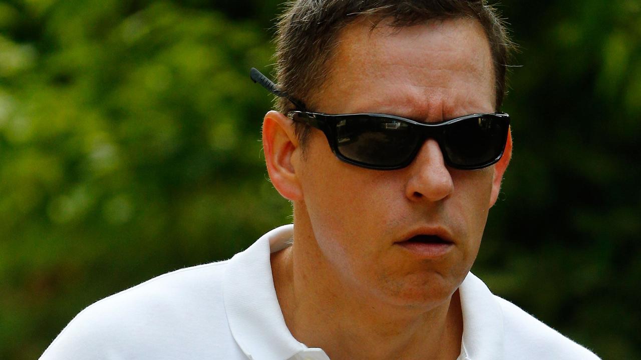 Peter Thiel, aufgenommen am 9.7.2014 in Sun Valley, Idaho, USA Peter Thiel, aufgenommen am 9.7.2014 in Sun Valley, Idaho, USA