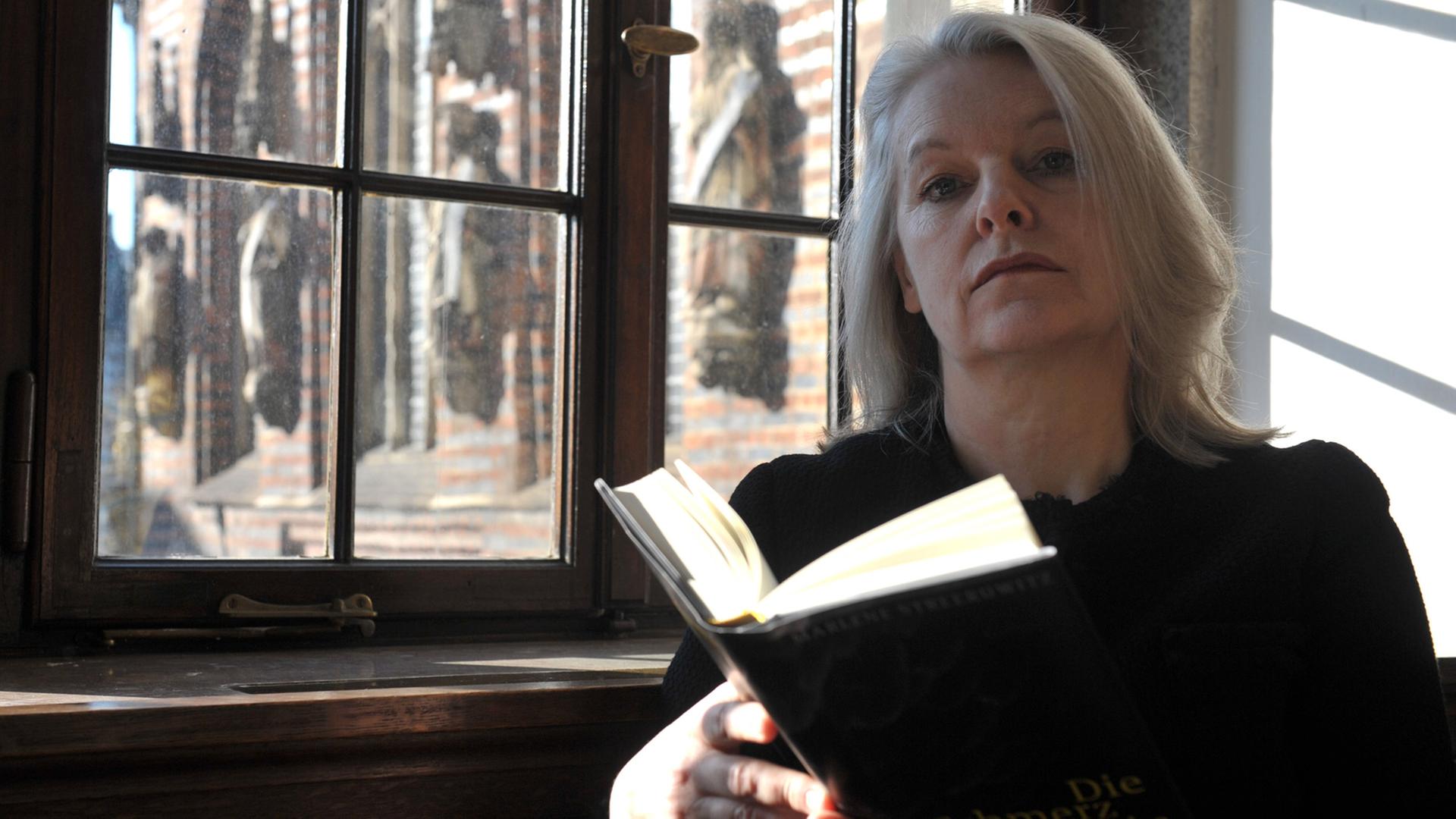 Die österreichische Schriftstellerin Marlene Streeruwitz Die österreichische Schriftstellerin Marlene Streeruwitz