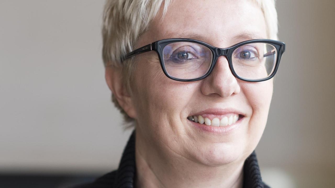 Porträt der Autorin Antje Schrupp. Porträt der Autorin Antje Schrupp.