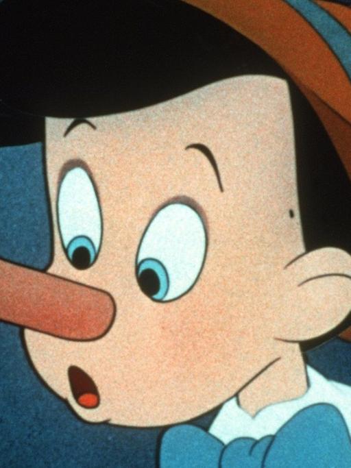 Szene aus dem Zeichentrickfilm "Pinocchio". Die Geschichte des italienischen Schriftstellers C. Collodi aus dem Jahr 1883 wurde von den Disney-Studios als Zeichentrickfilm umgesetzt und begeistert seit nun mehr als 70 Jahren kleine wie große Kinder.
