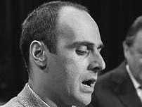 Thomas Brasch bei der Verleihung des Bayerischen Filmpreises, 16.1.1982. Thomas Brasch bei der Verleihung des Bayerischen Filmpreises, 16.1.1982.