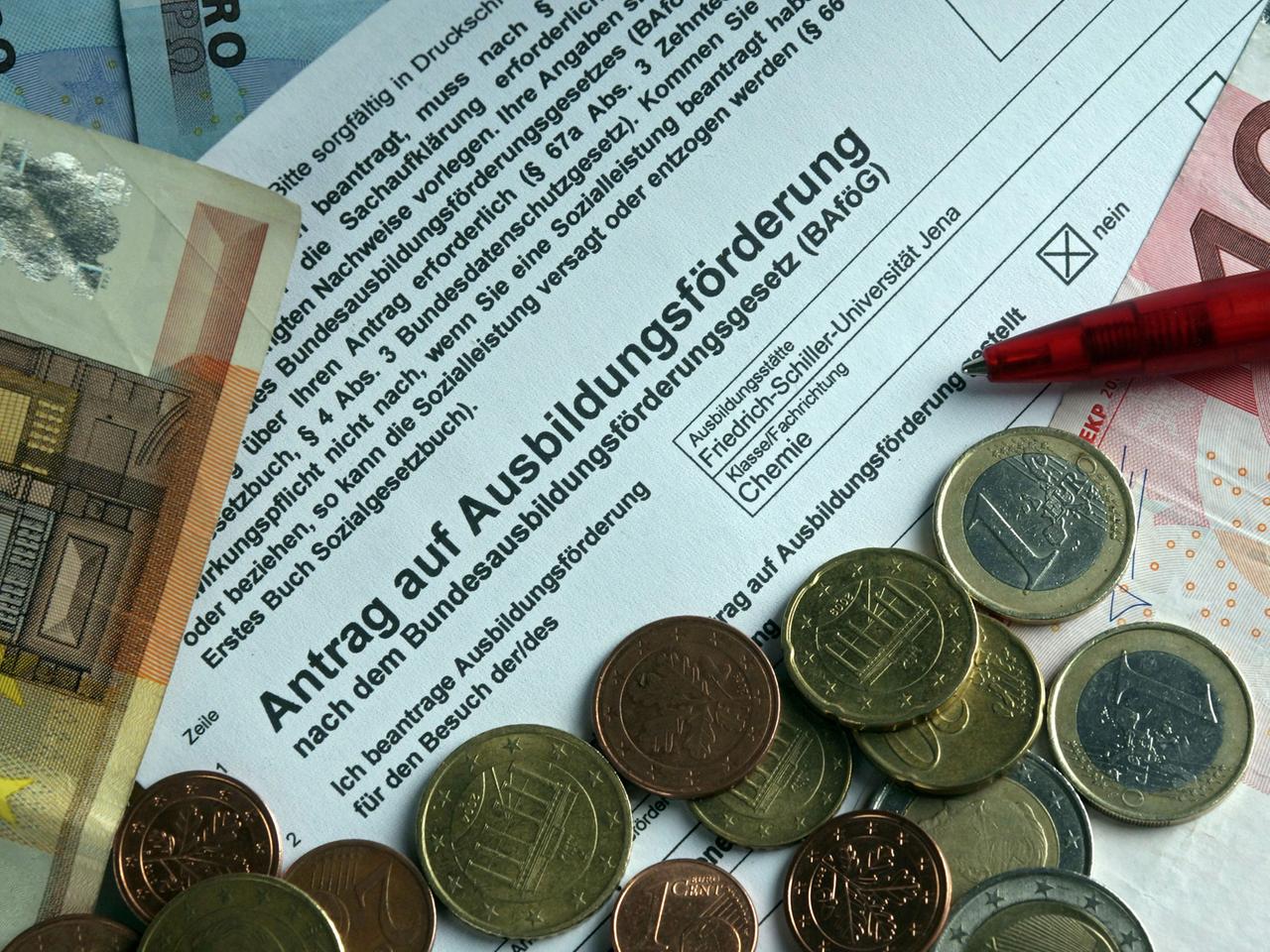 Ein Antrag auf Ausbildungsförderung nach dem Bundesausbildungsförderungsgesetz (BAföG) Ein Antrag auf Ausbildungsförderung nach dem Bundesausbildungsförderungsgesetz (BAföG)