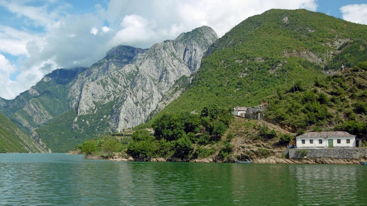 Die Berge im Norden Albaniens