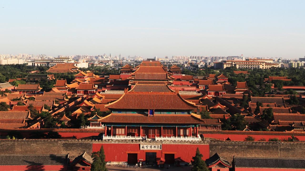Die Verbotene Stadt in Peking Die Verbotene Stadt in Peking