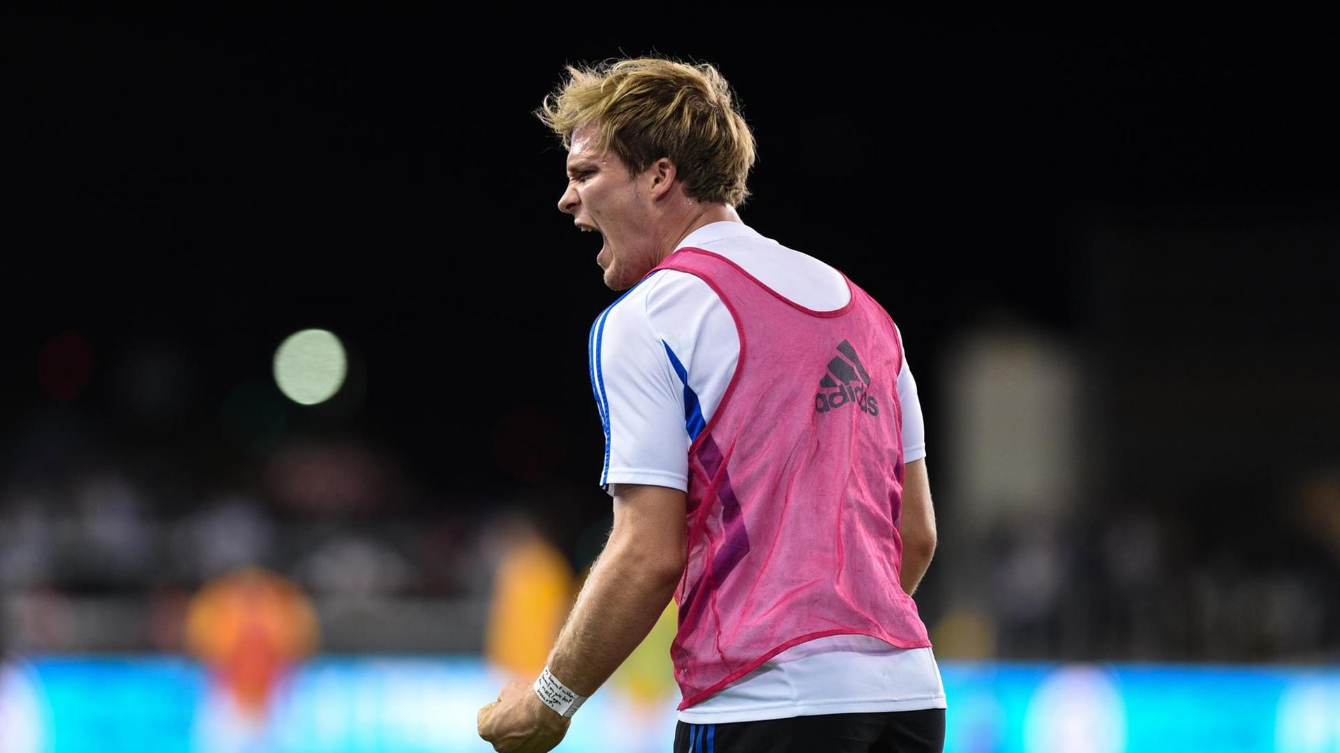 Verteidiger Florian Jungwirth von den San Jose Earthquakes vor dem MLS-Spiel gegen Philadelphia Union Verteidiger Florian Jungwirth von den San Jose Earthquakes vor dem MLS-Spiel gegen Philadelphia Union