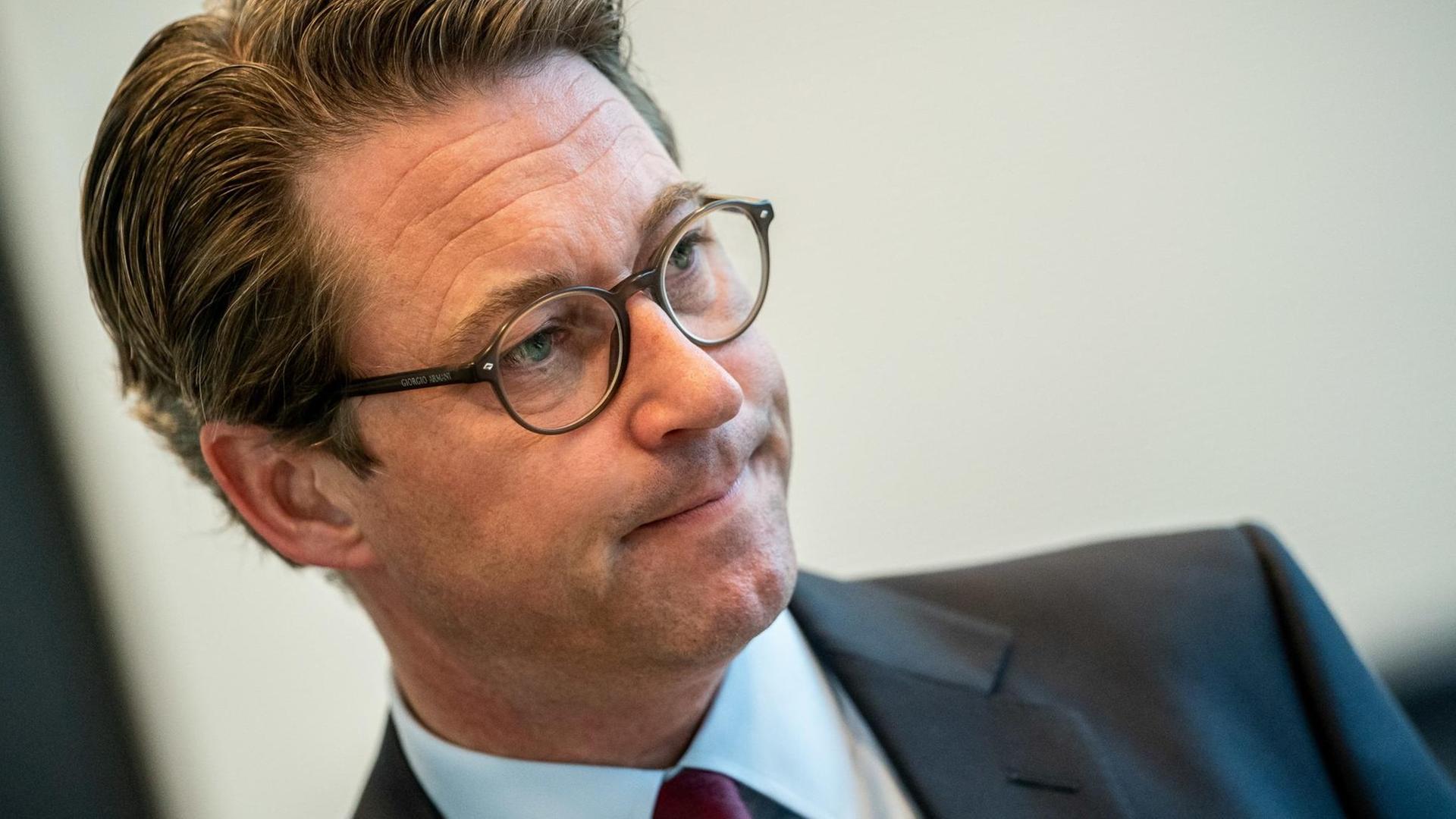 Bundesverkehrsminister Andreas Scheuer (CSU)
