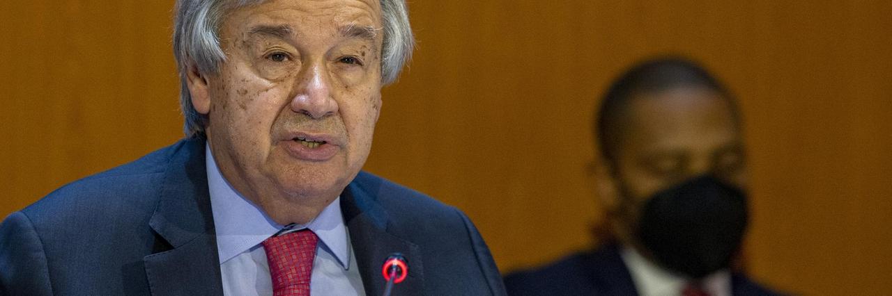 Antonio Guterres, UNO-Generalsekretär Antonio Guterres, UNO-Generalsekretär