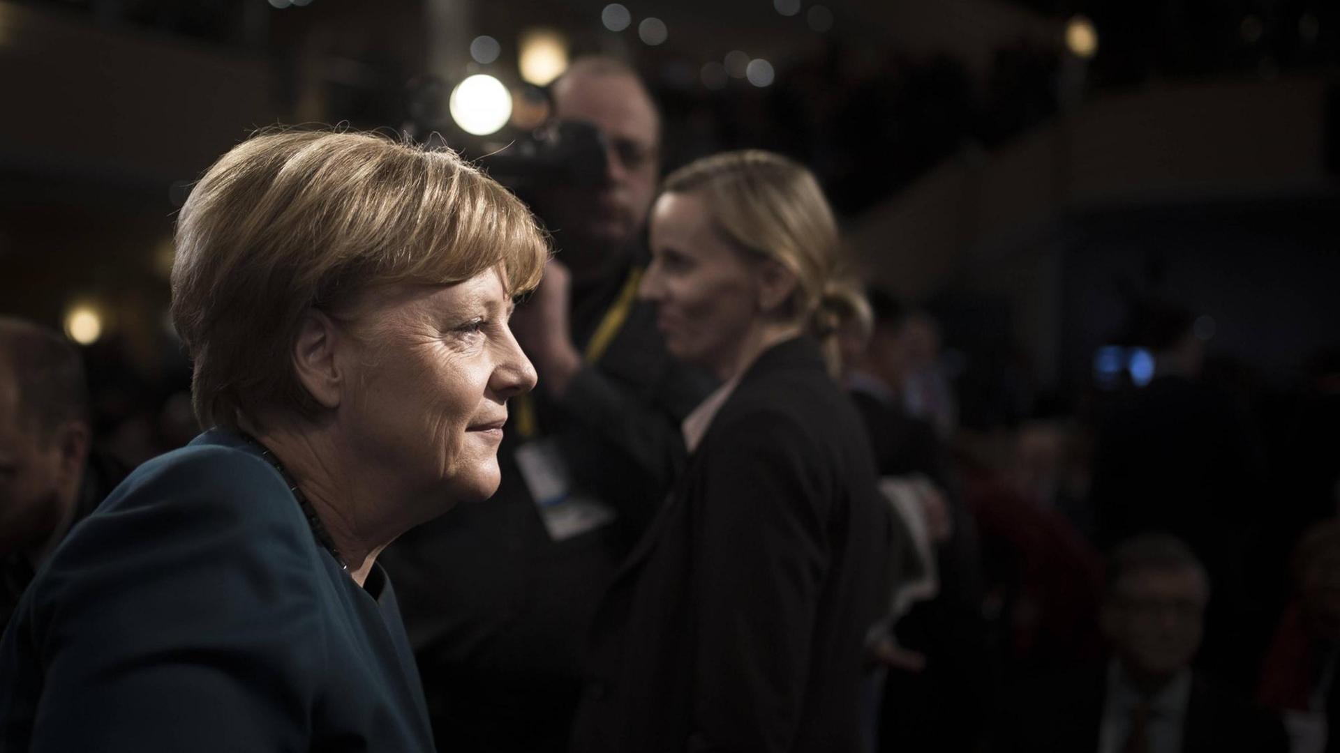 Bundeskanzlerin Merkel auf der Münchner Sicherheitskonferenz