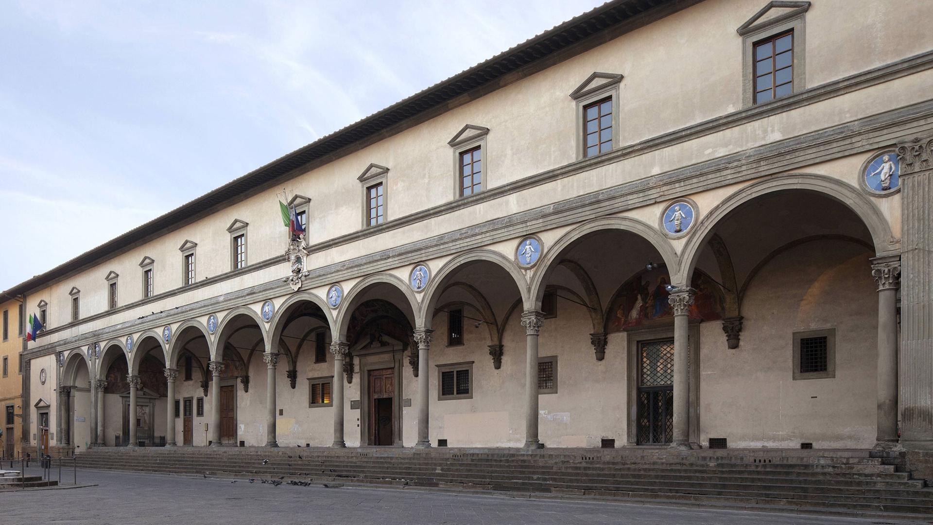 Das Spedale degli Innocenti in Florenz