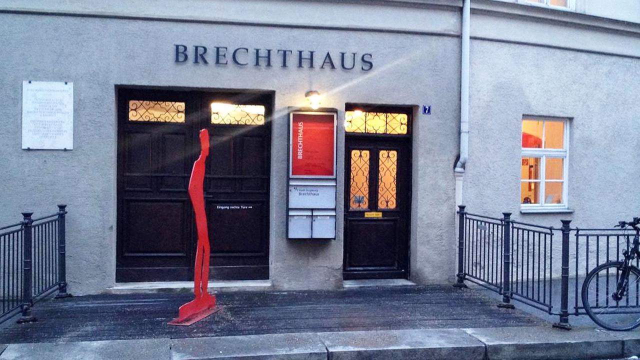 Das Geburtshaus von Bertolt Brecht in Augsburg