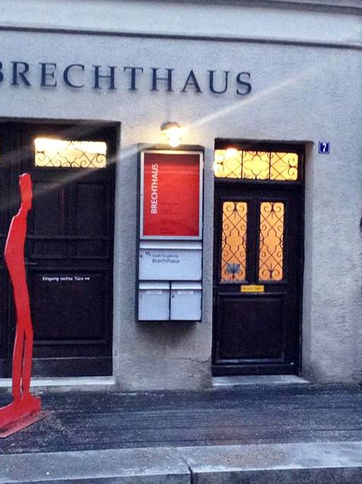 Das Geburtshaus von Bertolt Brecht in Augsburg