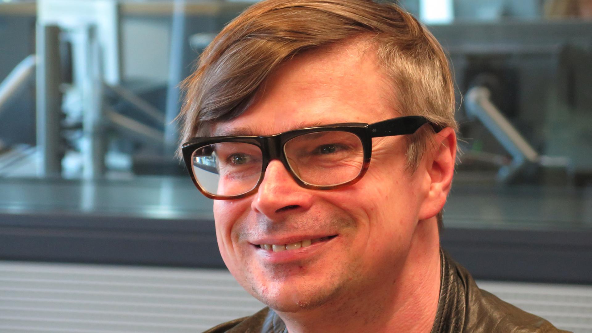 Der tschechische Schriftsteller, Dramatiker und Drehbuchautor, Jaroslav Rudiš zu Gast beim Deutschlandradio Kultur, Aufnahme vom 6. Mai 2016 Der tschechische Schriftsteller, Dramatiker und Drehbuchautor, Jaroslav Rudiš zu Gast beim Deutschlandradio Kultur, Aufnahme vom 6. Mai 2016