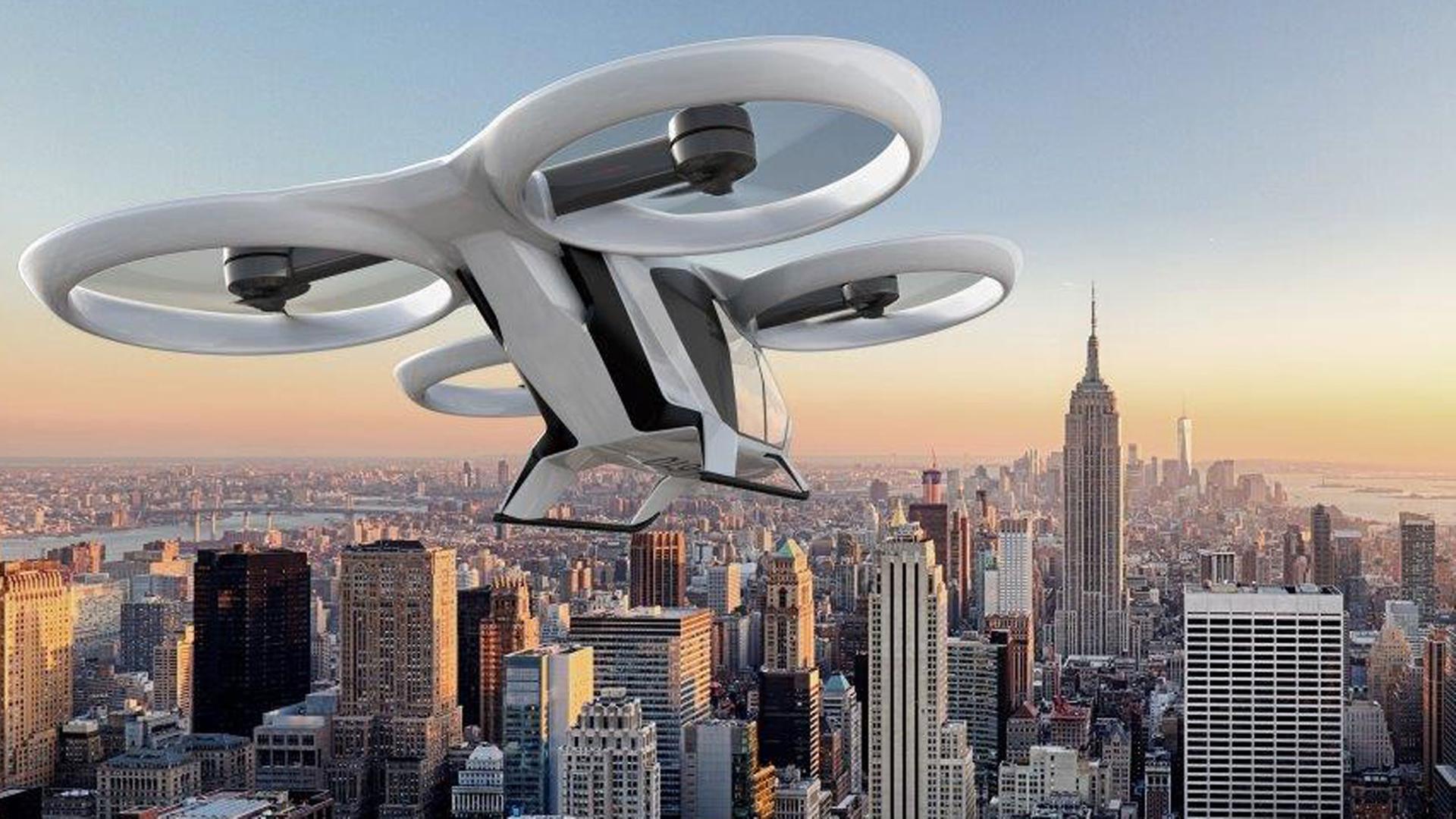 Der CityAirbus, wie ihn sich Airbus vorstellt Der CityAirbus, wie ihn sich Airbus vorstellt