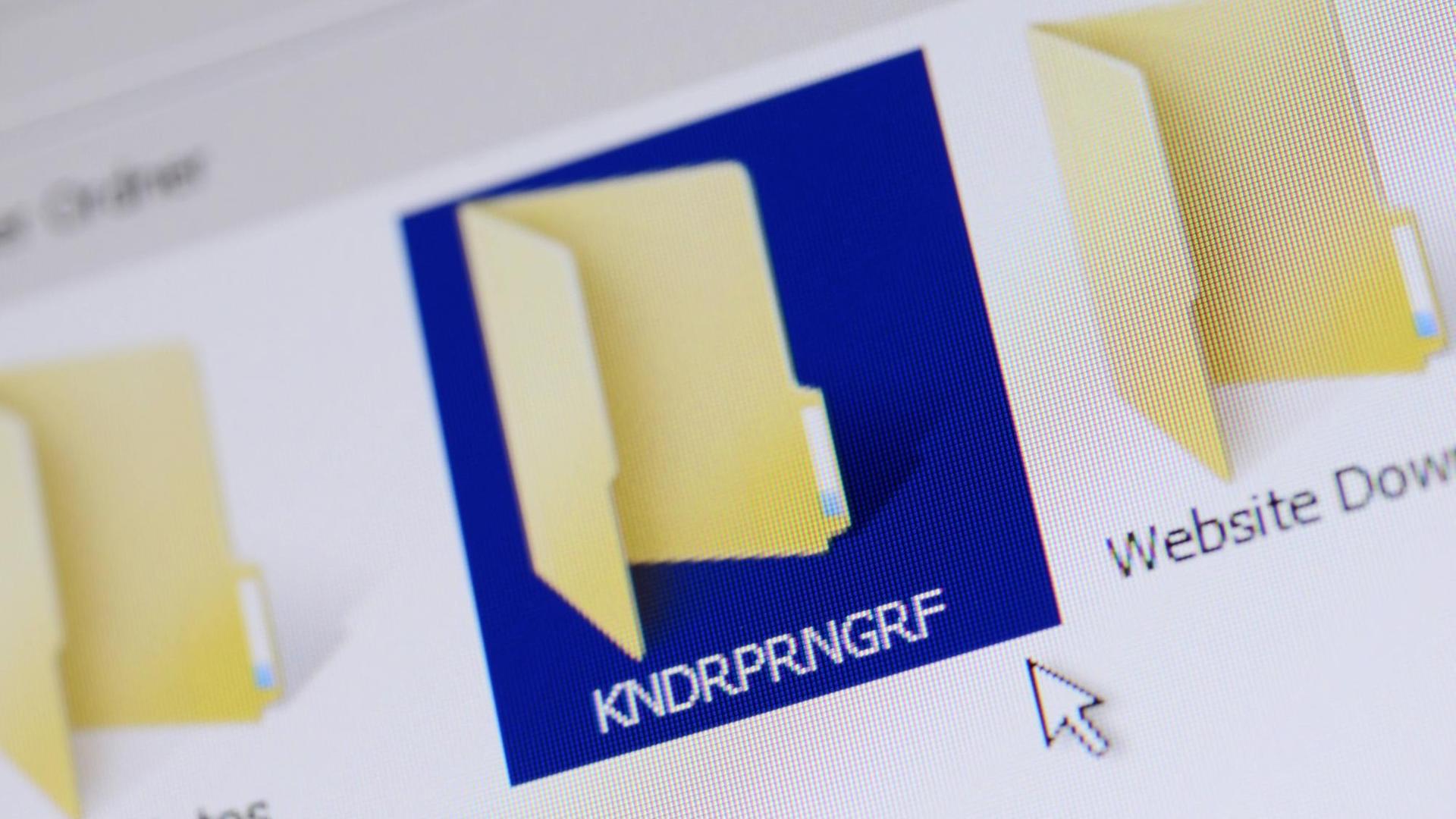 Dateiordner mit der Benennung Kndrprngrf Dateiordner mit der Benennung Kndrprngrf