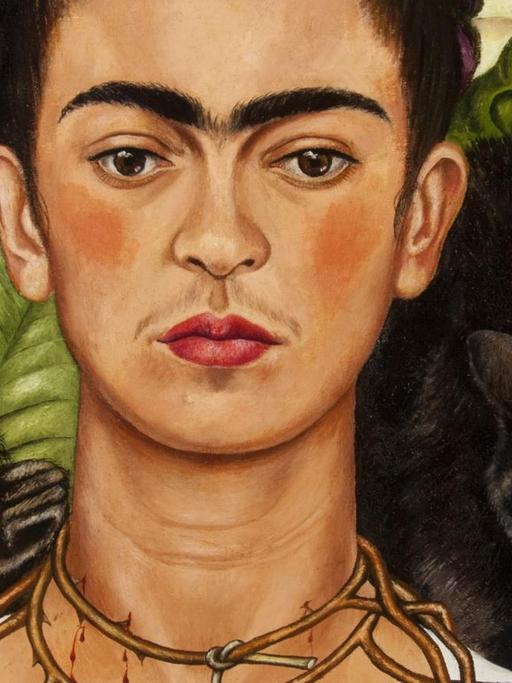 Frida Kahlos "Selbstbildnis mit Dornenhalsband".