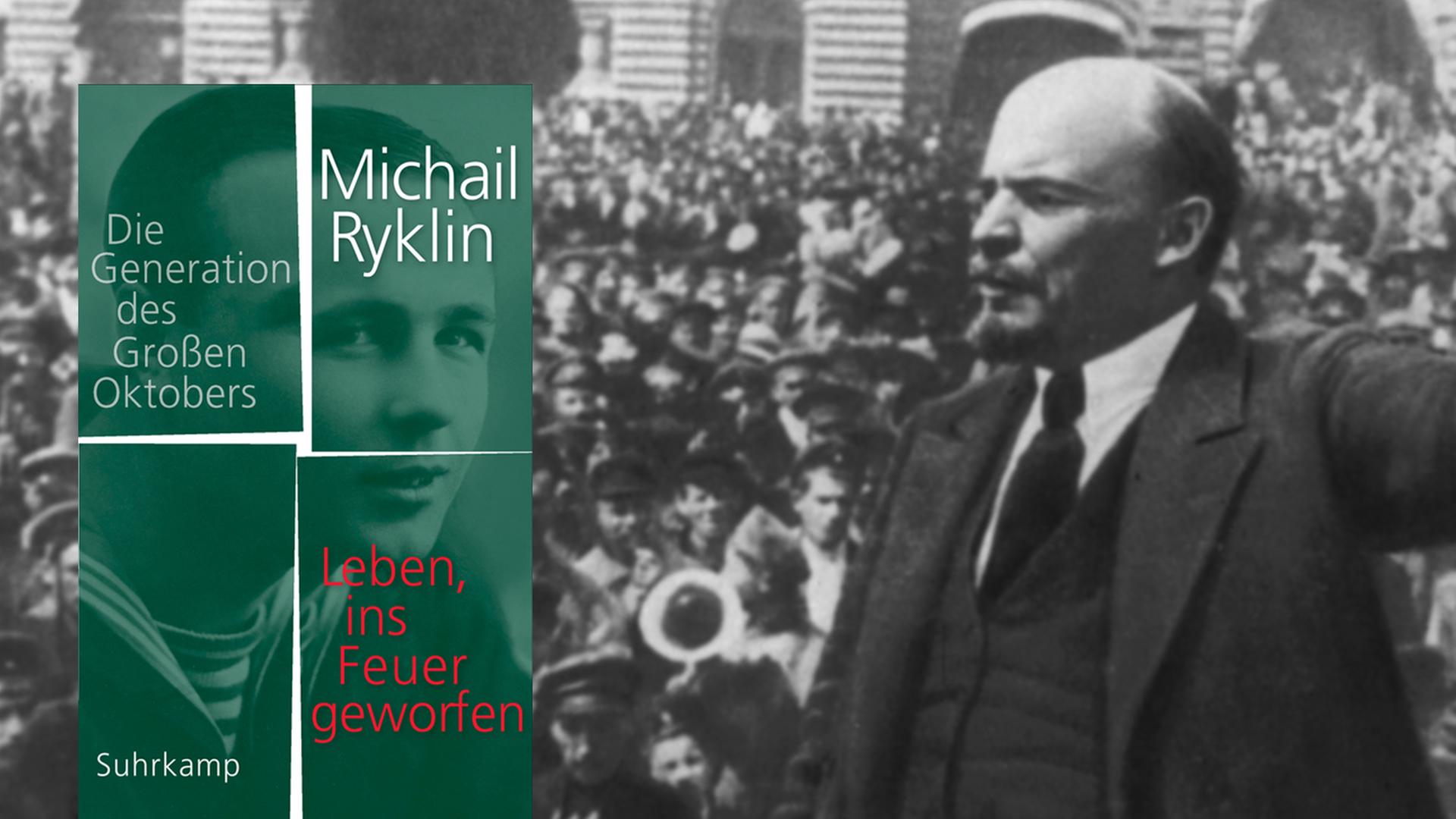 Buchcover Michail Ryklin: "Leben, ins Feuer geworfen" Buchcover Michail Ryklin: "Leben, ins Feuer geworfen"