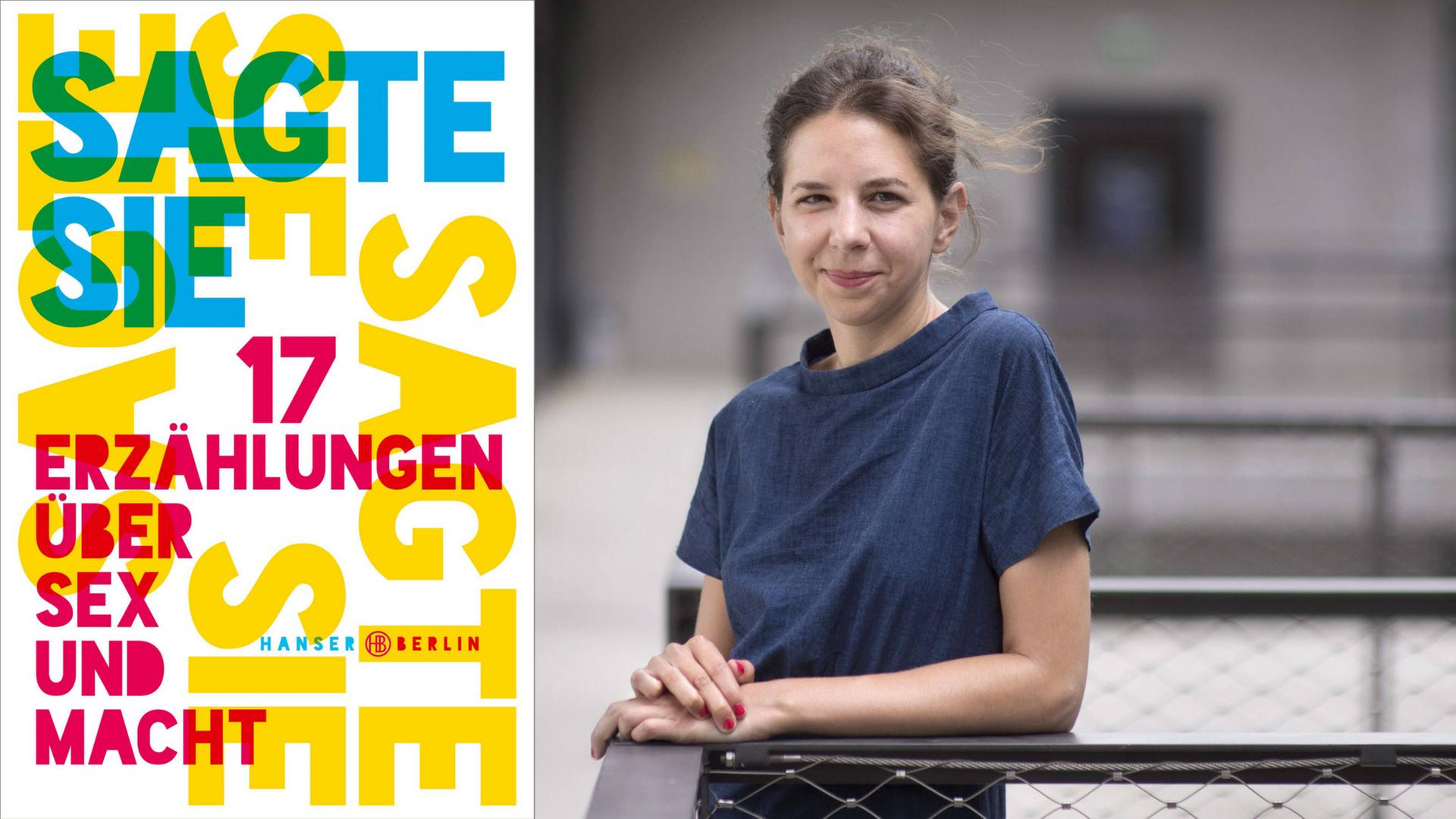 Buchcover: Lina Muzur (Hrsg.): "Sagte sie. 17 Erzählungen über Sex und Macht"