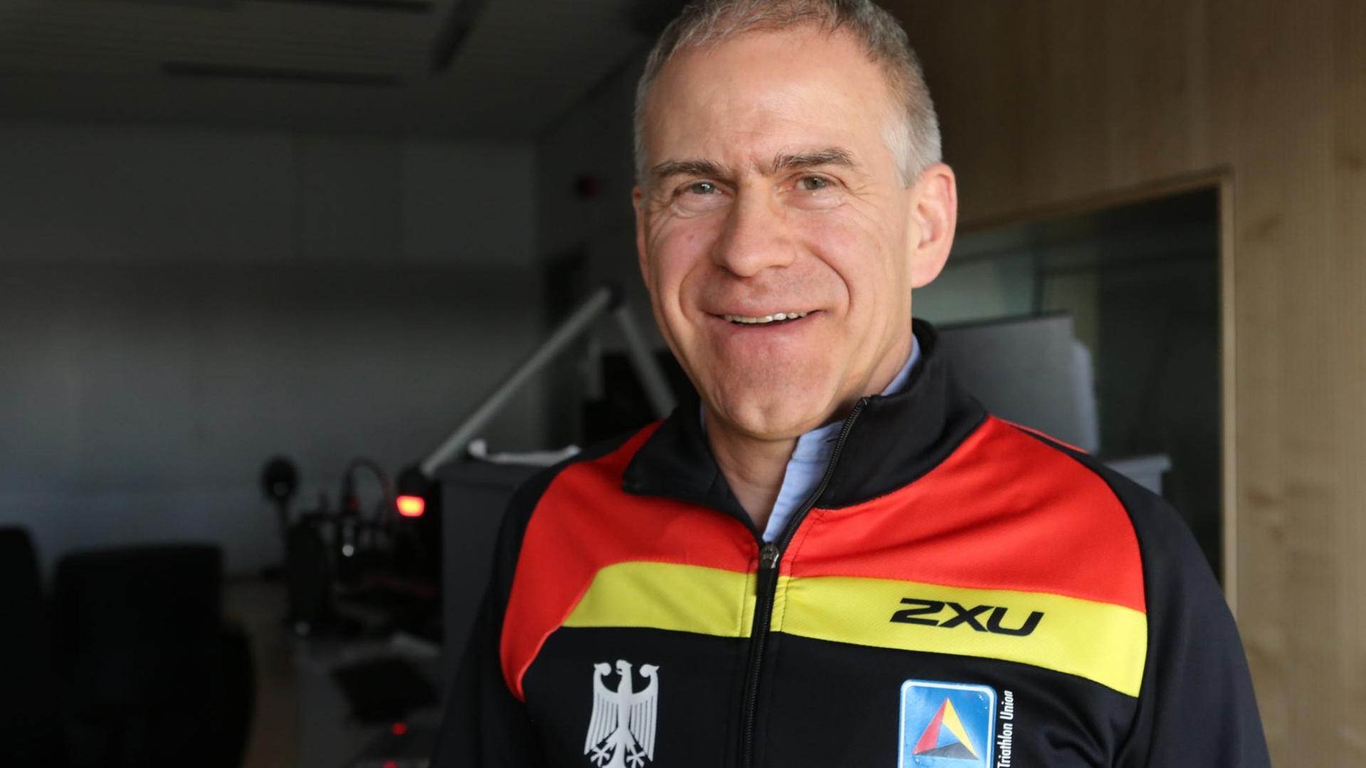 Martin Engelhardt ist Präsident der Deutschen Triathlon Union. Martin Engelhardt ist Präsident der Deutschen Triathlon Union.