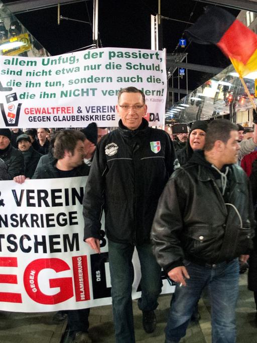 Pegida-Demonstration am 12. Januar in Dresden