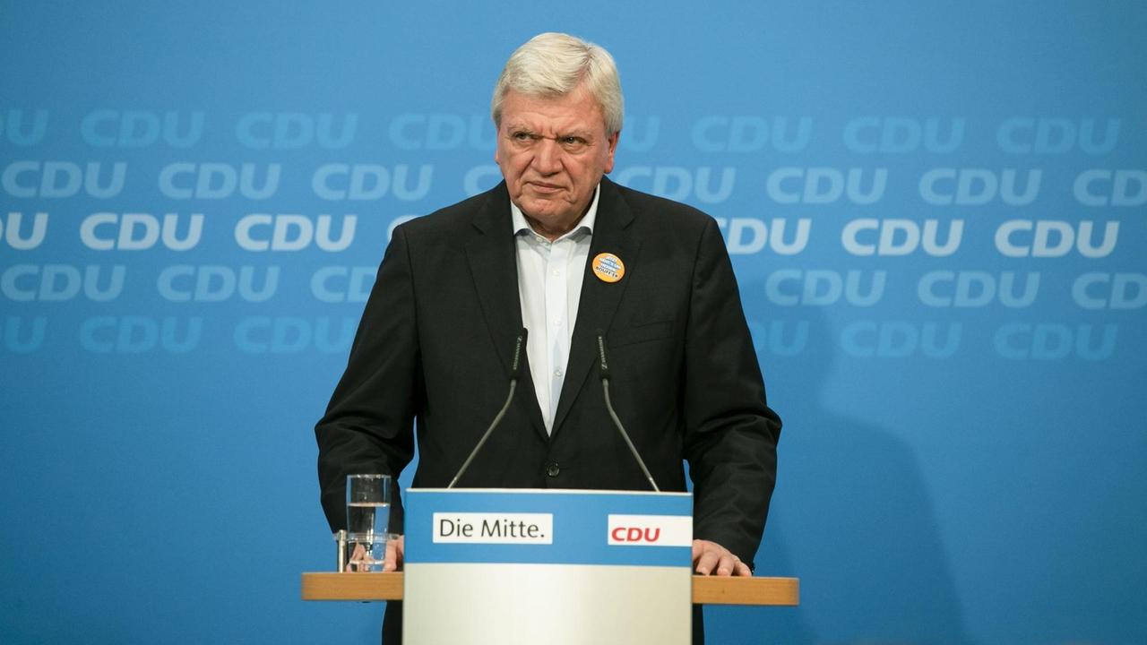 Hessens Ministerpräsident Volker Bouffier (CDU)