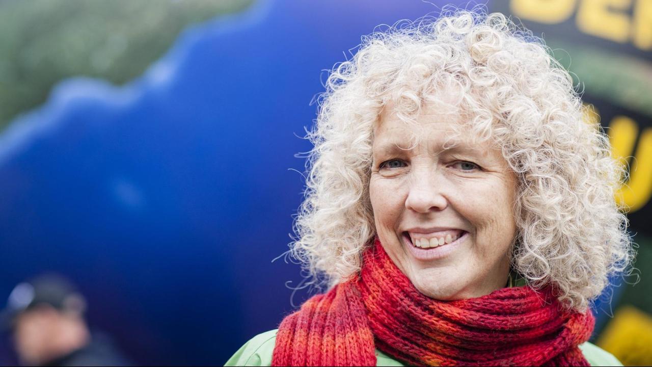 Das Foto zeigt Greenpeace-Chefin Jennifer Morgan. Das Foto zeigt Greenpeace-Chefin Jennifer Morgan.