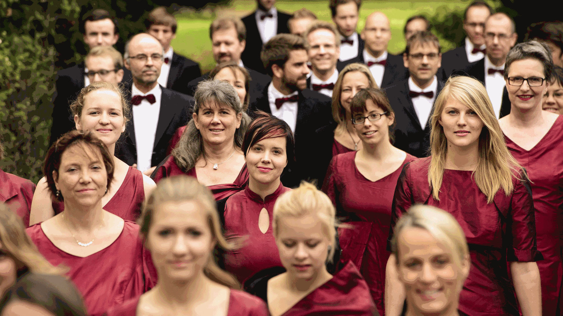 Der Chor "I Vocalisti" singt bei der Chor.com Der Chor "I Vocalisti" singt bei der Chor.com