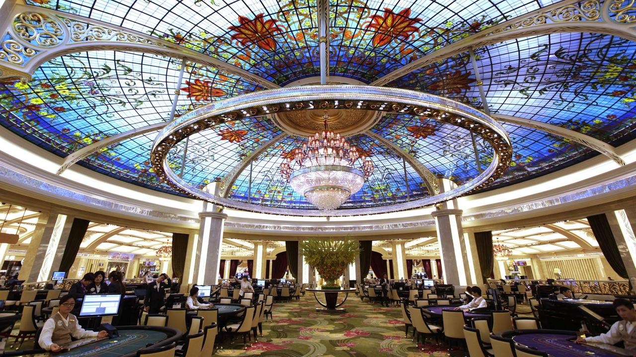 Macau: Casino im Galaxy Hotel