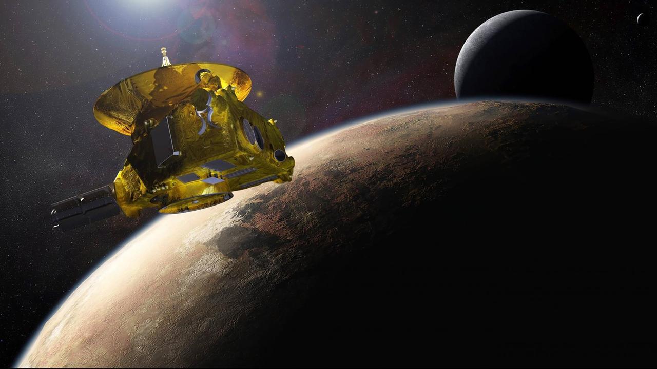 Computergrafik der NASA-Sonde New Horizons Computergrafik der NASA-Sonde New Horizons