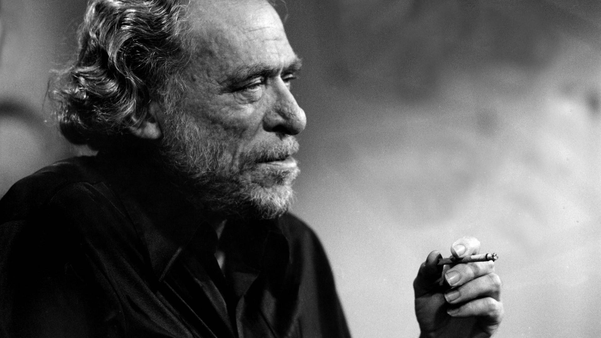 Charles Bukowski 1978 in der französischen TV show "Apostrophes".