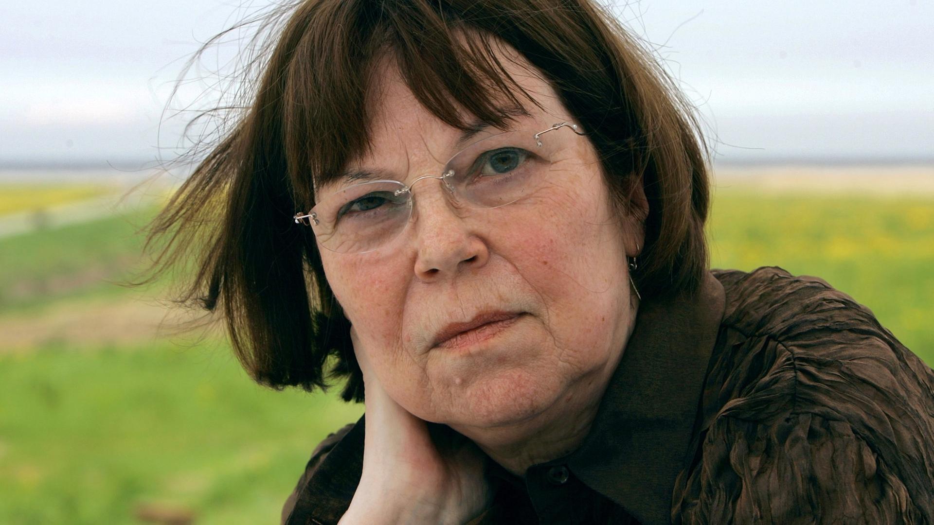 Die deutsche Dichterin Sarah Kirsch im Jahr 2006