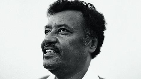 Der äthiopische Jazz- und Soulsänger Alemayehu Eshete, genannt "der äthiopische Elvis"
