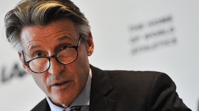 IAAF-Präsident Sebastian Coe IAAF-Präsident Sebastian Coe