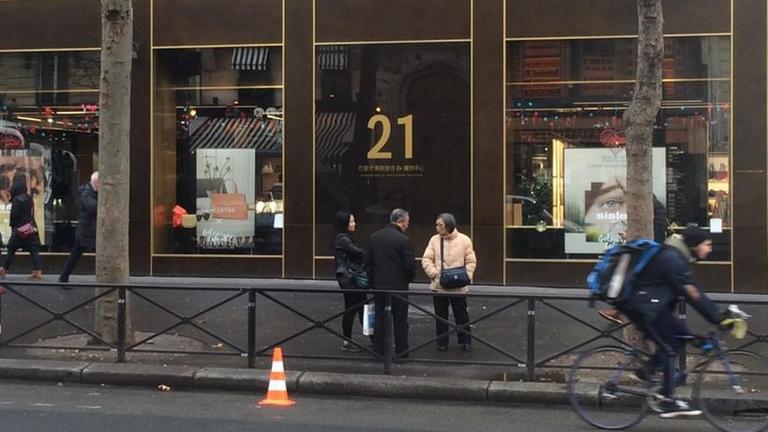Das Welcomecenter der Galerie Lafayette Das Welcomecenter der Galerie Lafayette