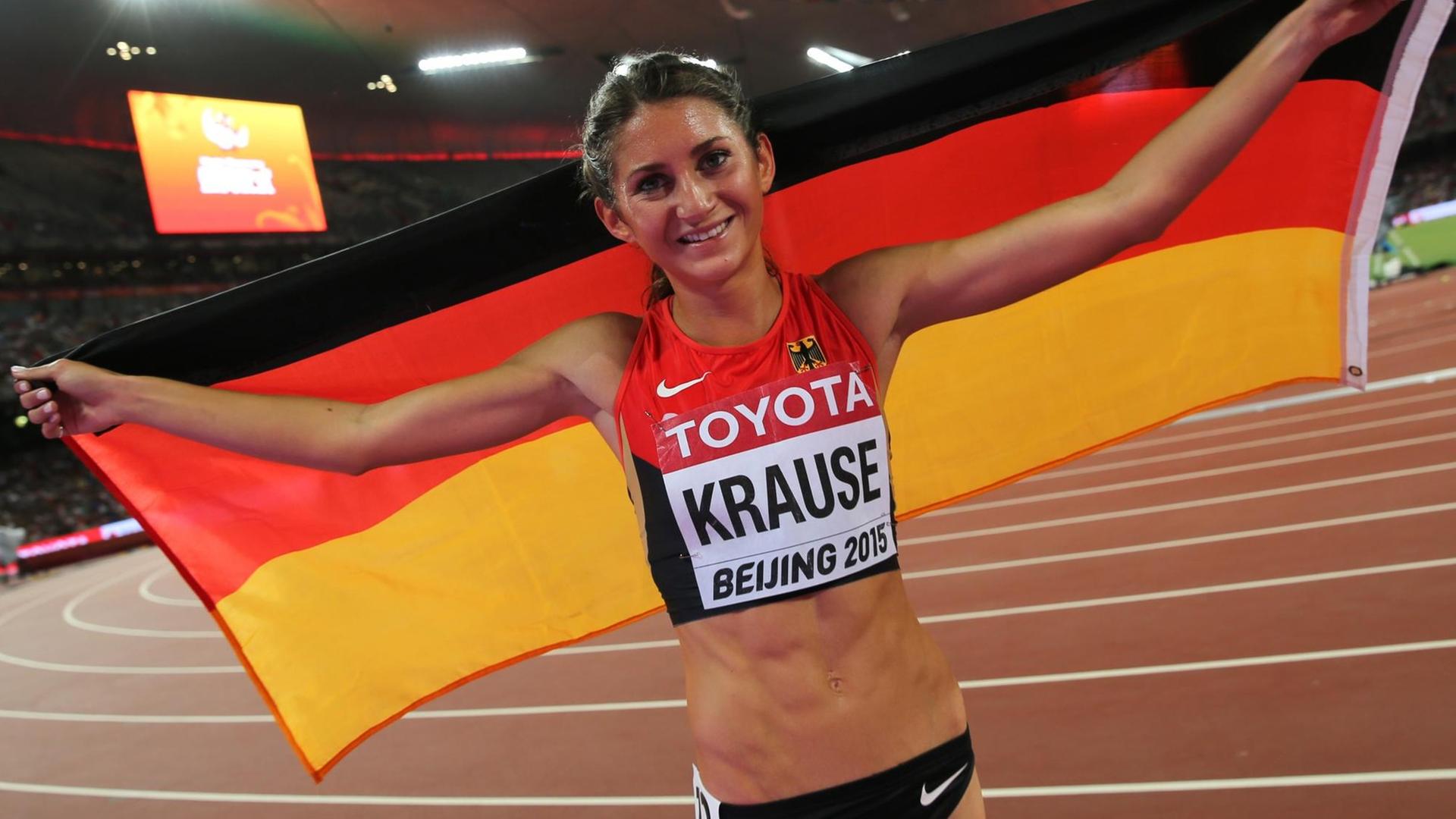 Langstreckenläuferin Gesa Felicitas Krause will auch nach Rio. Langstreckenläuferin Gesa Felicitas Krause will auch nach Rio.