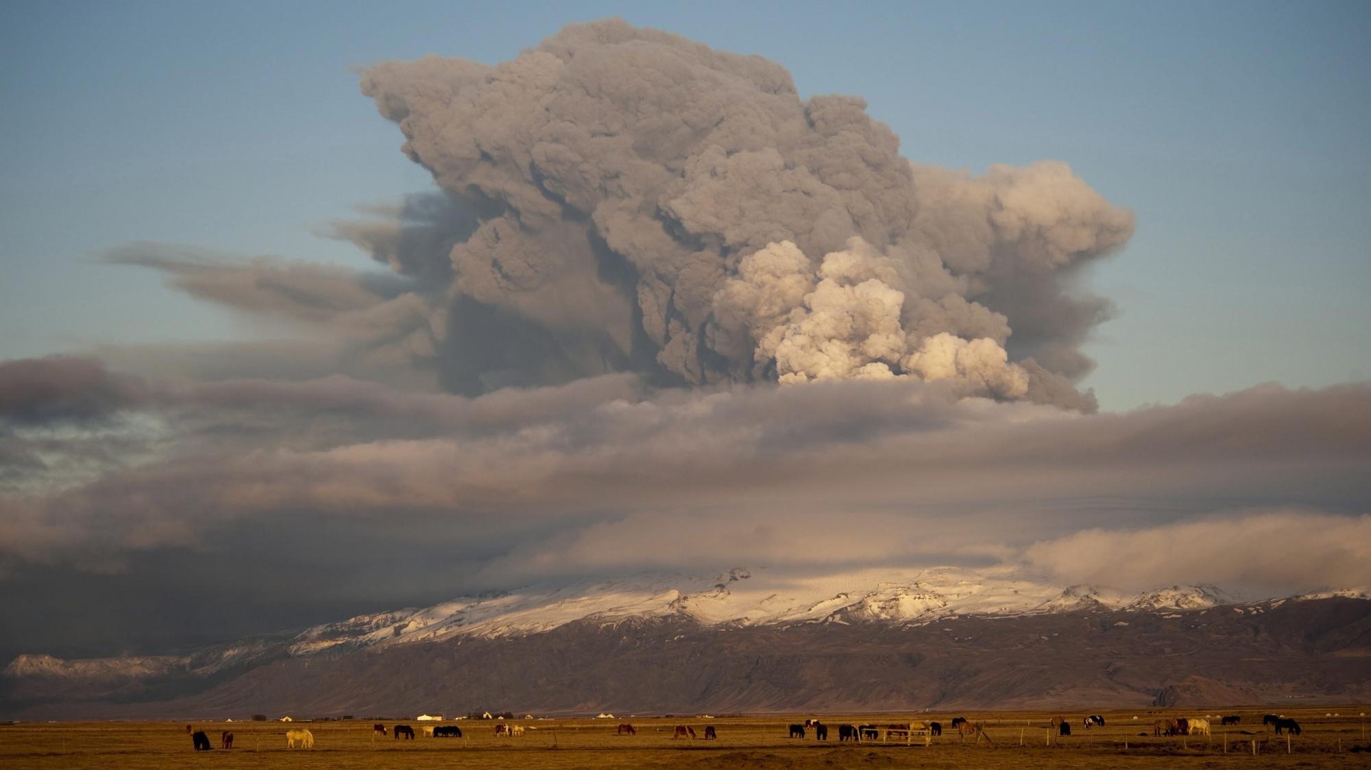 Eyjafjallajökull вулкан