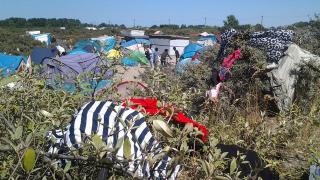 "The Jungle", das Flüchtlingscamp vor Calais