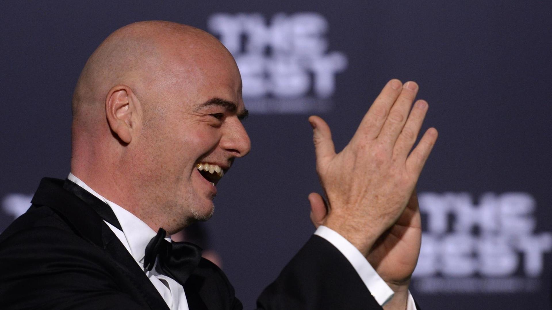 FIFA-Präsident Gianni Infantino FIFA-Präsident Gianni Infantino