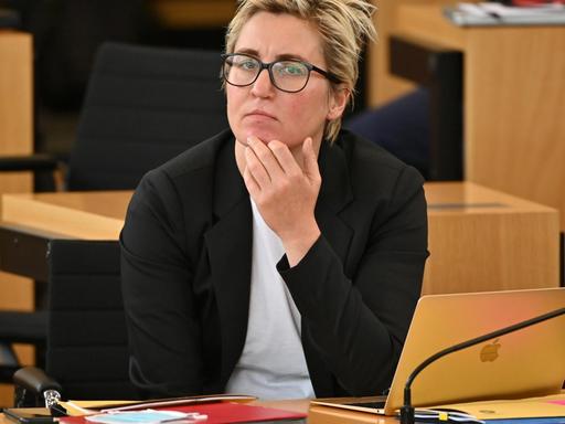 Spitzenkandidatin für den Linken-Bundesvorsitz: Susanne Hennig-Wellsow, Fraktionsvorsitzende der Linken in Thüringen, 04.09.2020