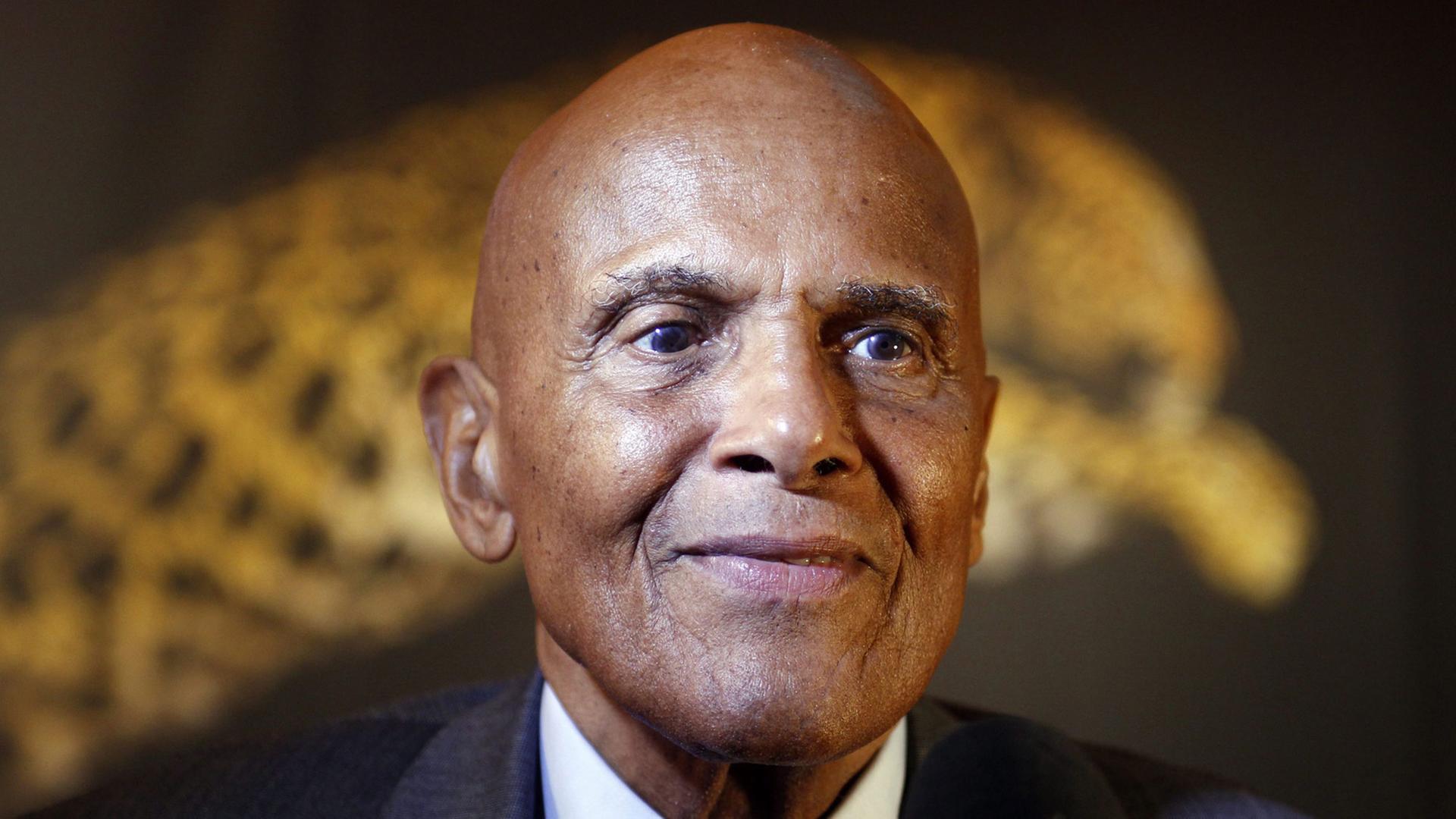 Der US-Schauspieler und Sänger Harry Belafonte, 2012 Der US-Schauspieler und Sänger Harry Belafonte, 2012