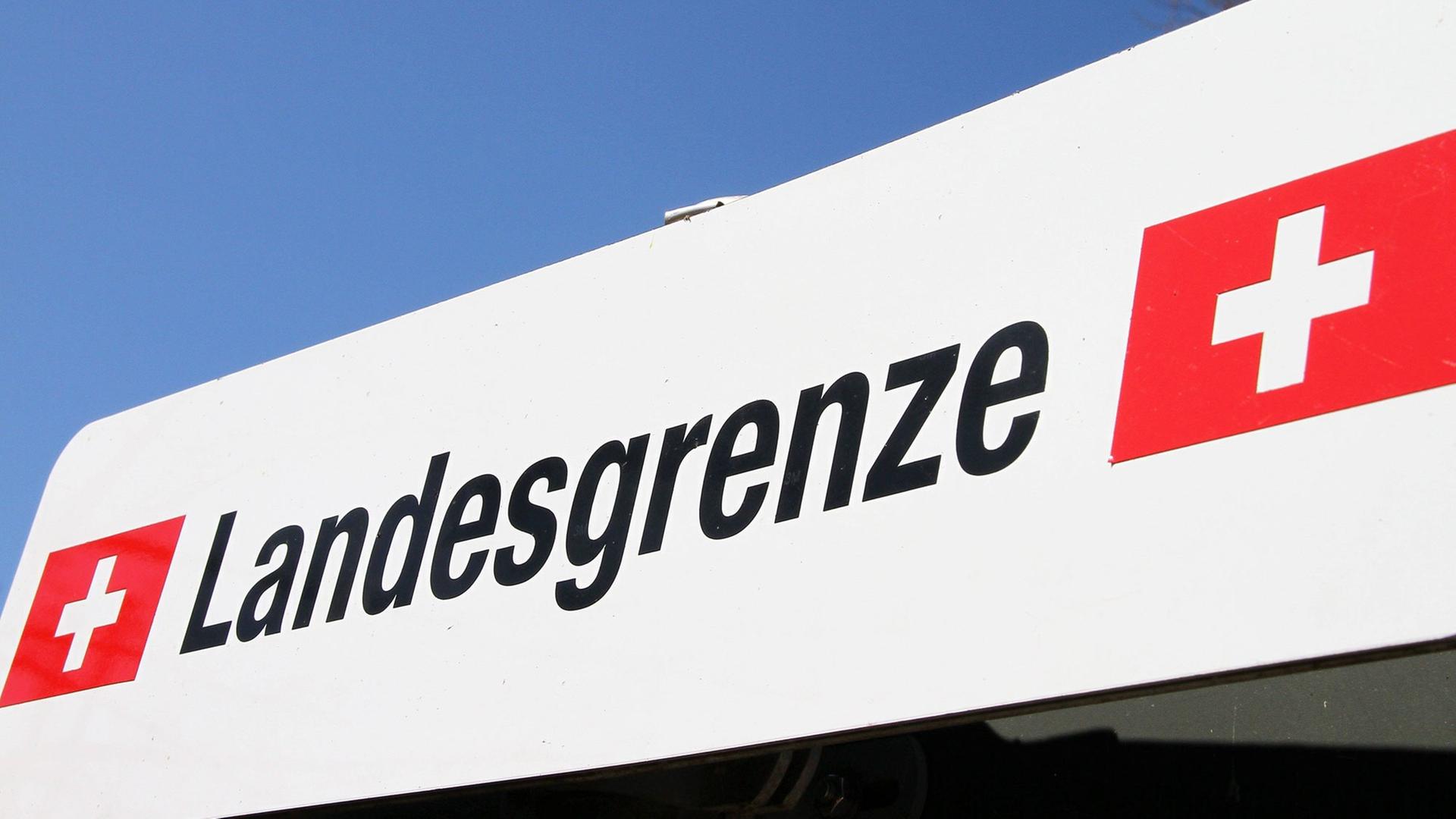 Schweizer Landesgrenze Schweizer Landesgrenze