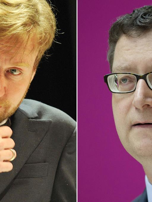 Tim Renner (l.) und Thorsten Schäfer-Gümbel