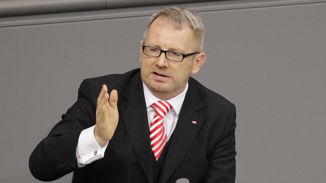 Der SPD-Bundestagsabgeordnete Johannes Kahrs