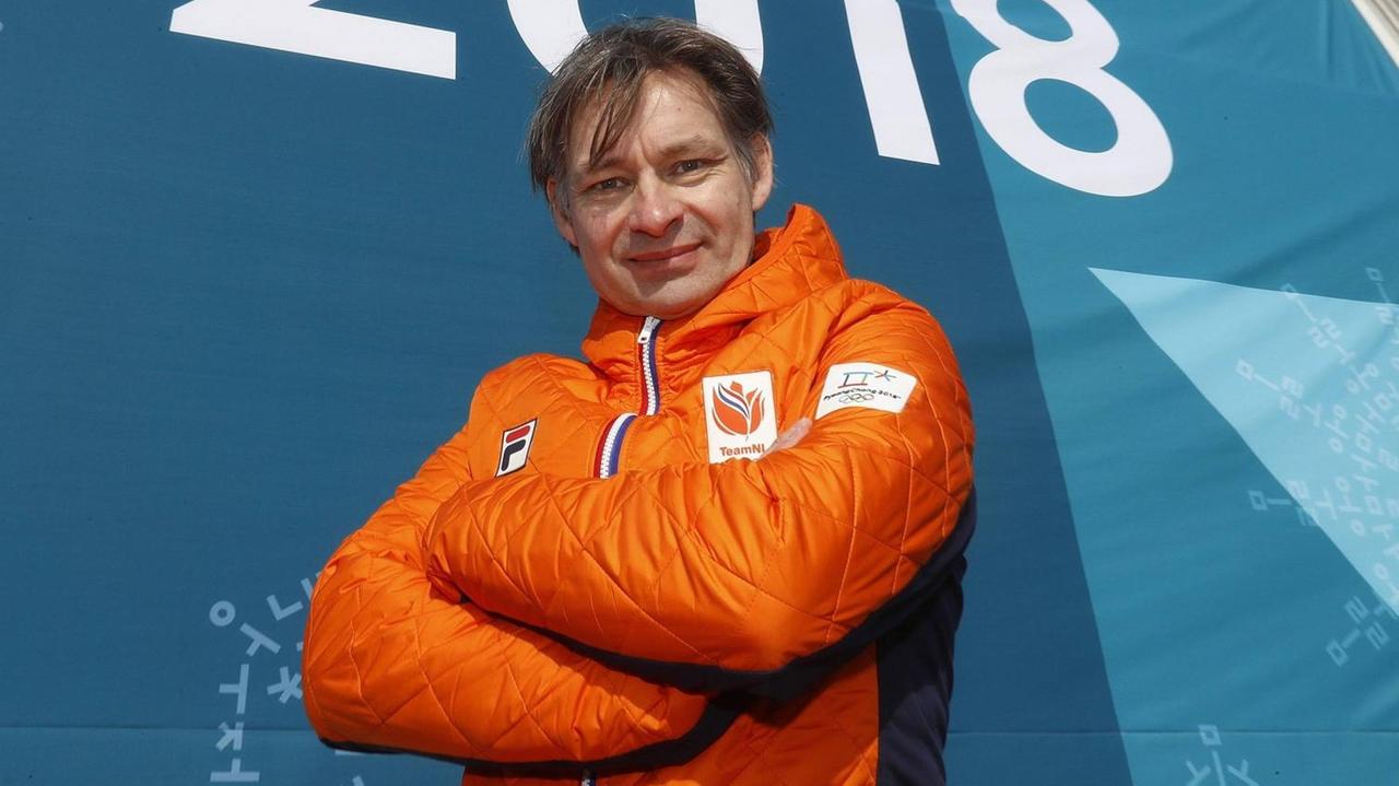 Der niederländische Short Track-Trainer Jeroen Otter.