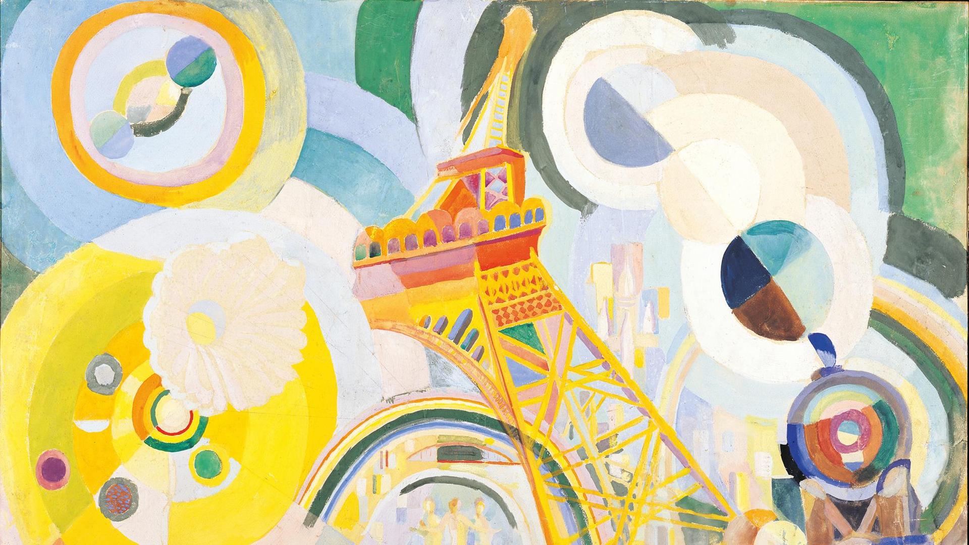 Air, Fer, Eau, Etude Robert Delaunay, Air, fer, eau. Étude pour un mural, 1936–1937 Gouache auf Papier und Holz, 47 x 74,5 cm Albertina, Wien. Sammlung Batliner Air, Fer, Eau, Etude Robert Delaunay, Air, fer, eau. Étude pour un mural, 1936–1937 Gouache auf Papier und Holz, 47 x 74,5 cm Albertina, Wien. Sammlung Batliner