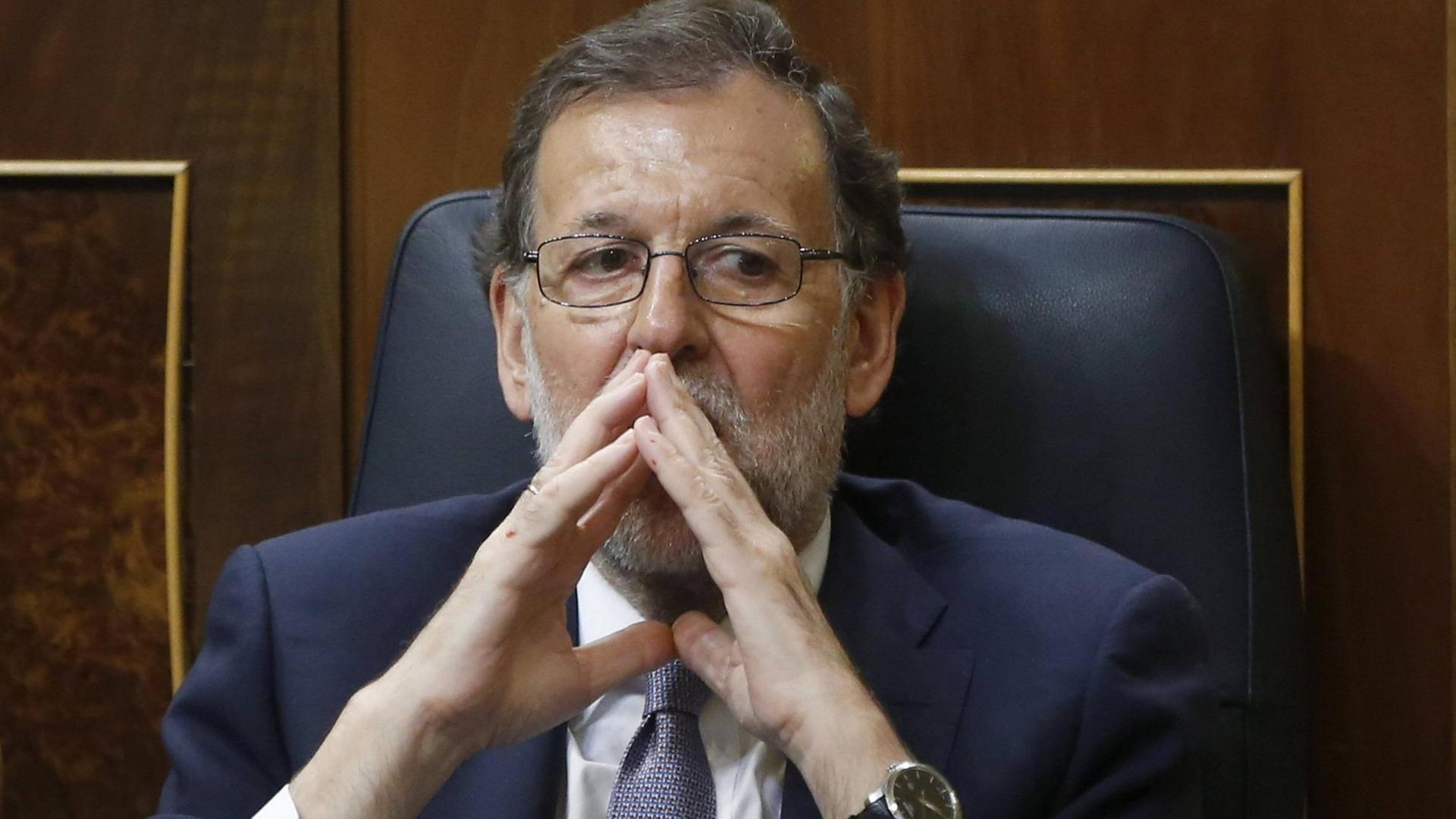 Spanien: Vertrauensabstimmung im Parlament, Spaniens amtierender Ministerpräsident Mariano Rajoy ist bei seiner Wiederwahl gescheitert. Spanien: Vertrauensabstimmung im Parlament, Spaniens amtierender Ministerpräsident Mariano Rajoy ist bei seiner Wiederwahl gescheitert.