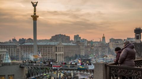 Maidan, Ukraine, Unabhängigkeitsplatz